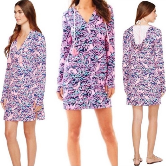 Lilly Pulitzer Vibrant Pink and Blue Cover-Up
Dress - Picture 2 of 7